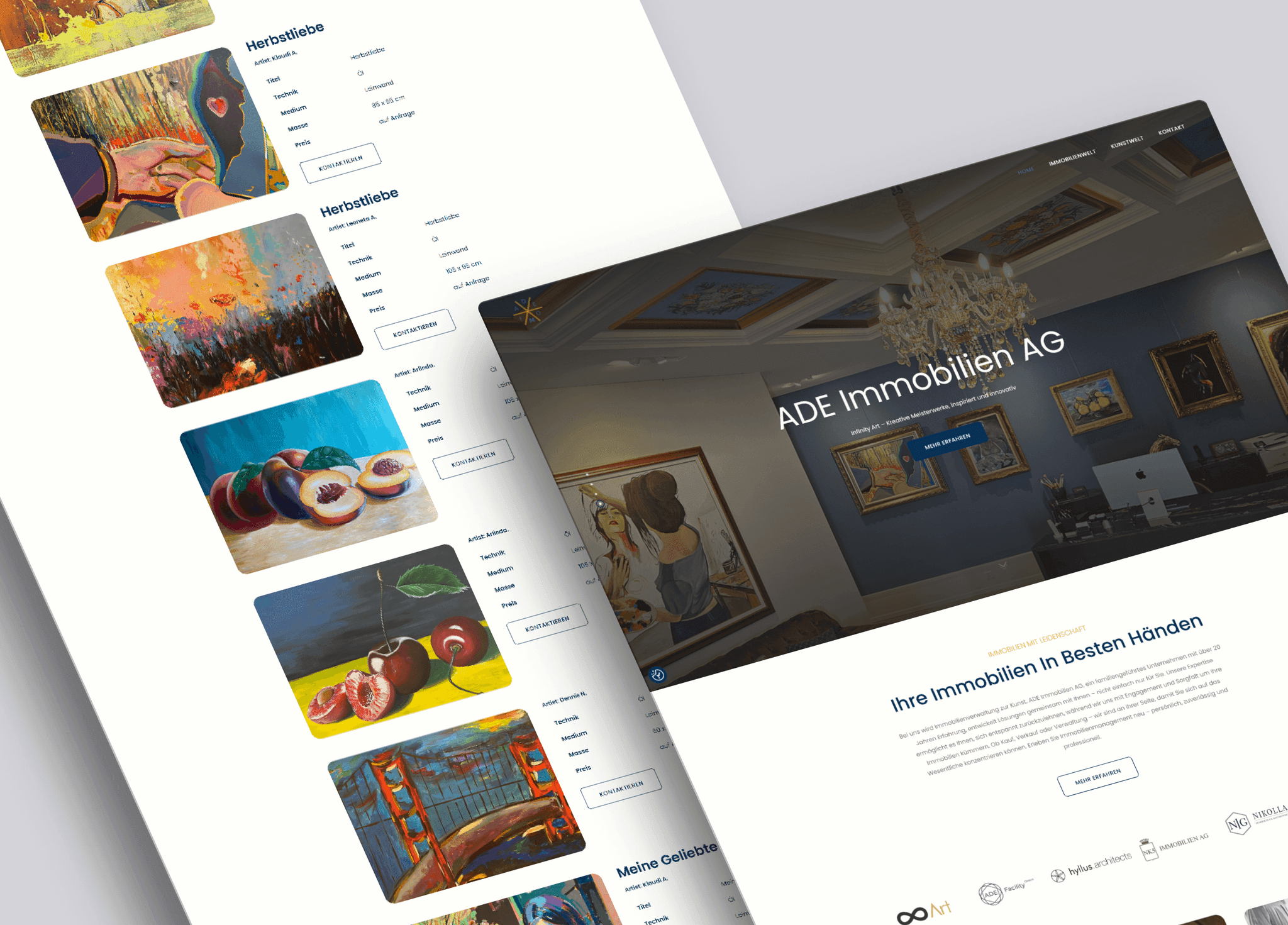 ADE Immobilien – Website Refresh