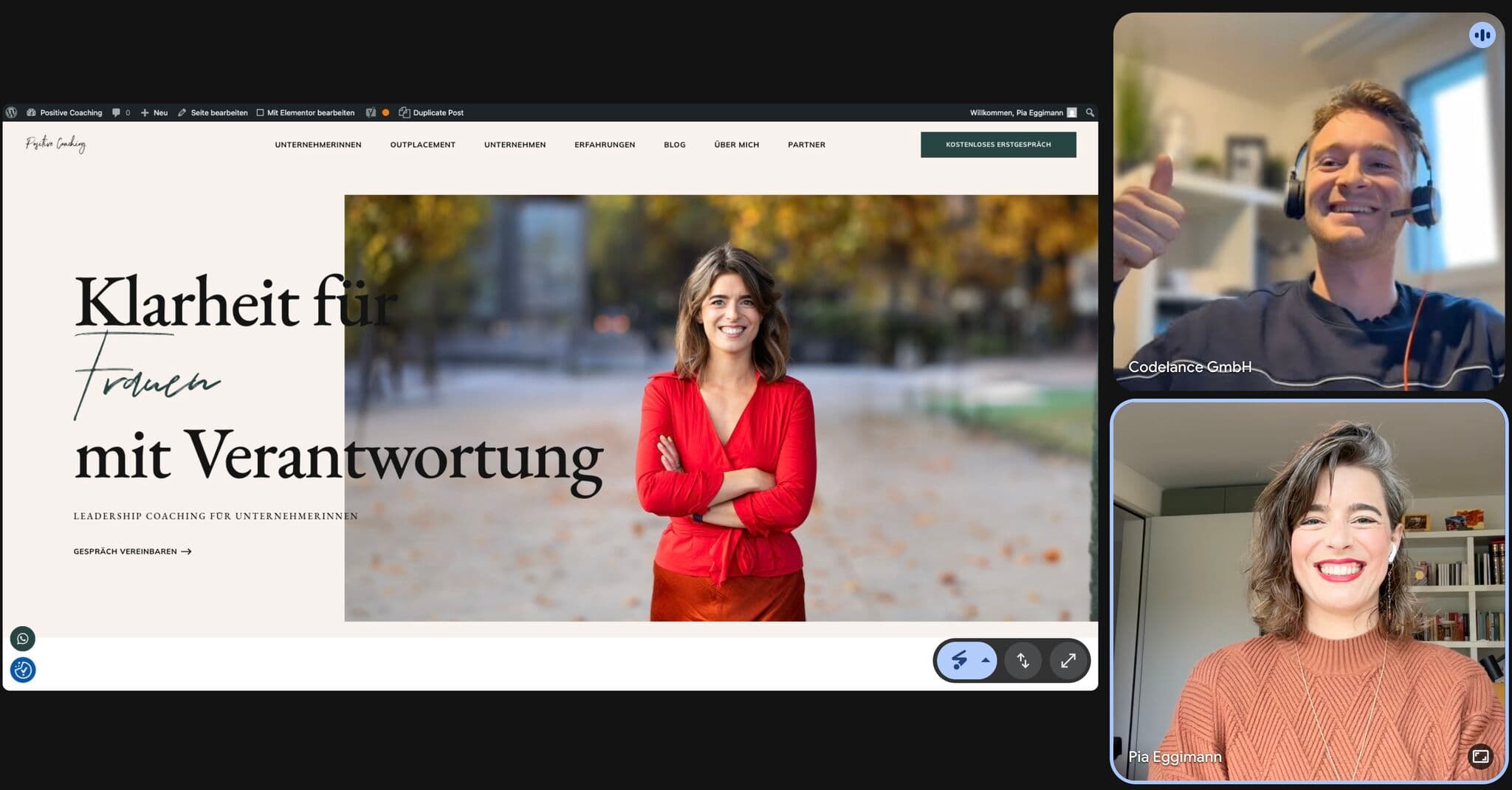 Neu: Positive Coaching Refresh – Projektansicht